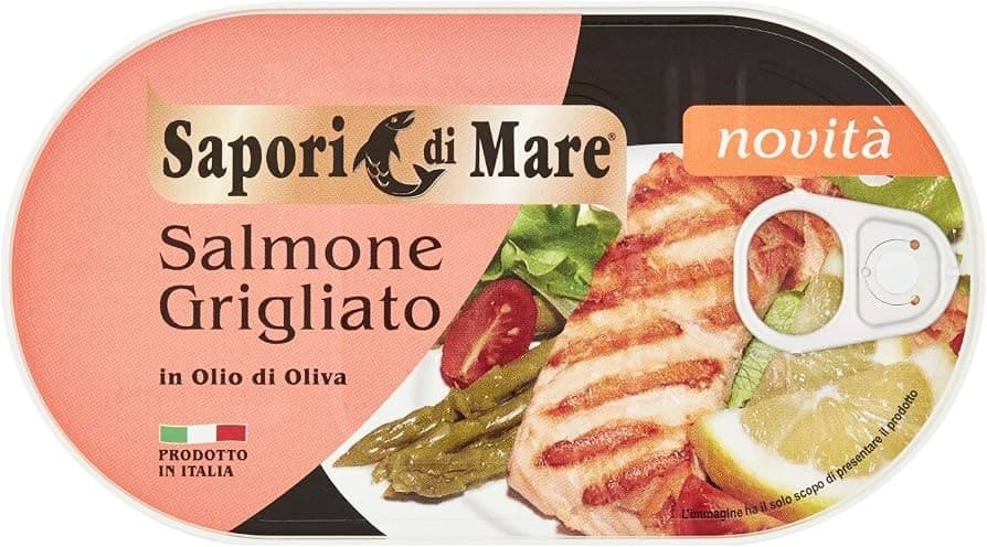 Salmone Grigliato in Olio di Oliva Sapori di Mare 170 g in offerta da Carrefour