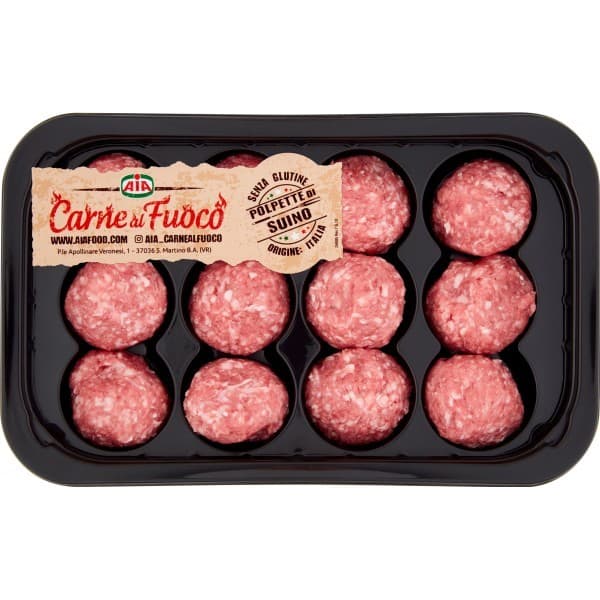 Polpettine di Suino Aia Carne al Fuoco, 320 g – Carrefour