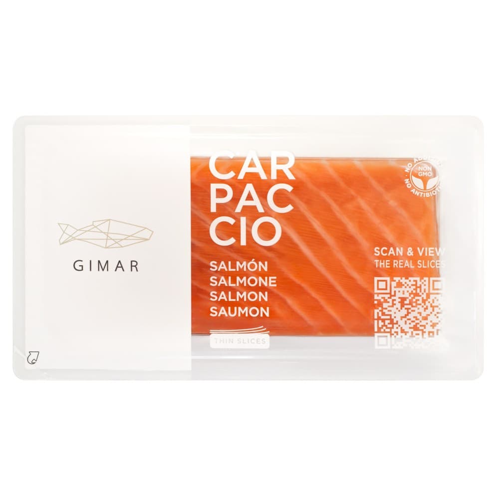 Carpaccio di salmone Gimar affumicato 140 g in offerta da Coop