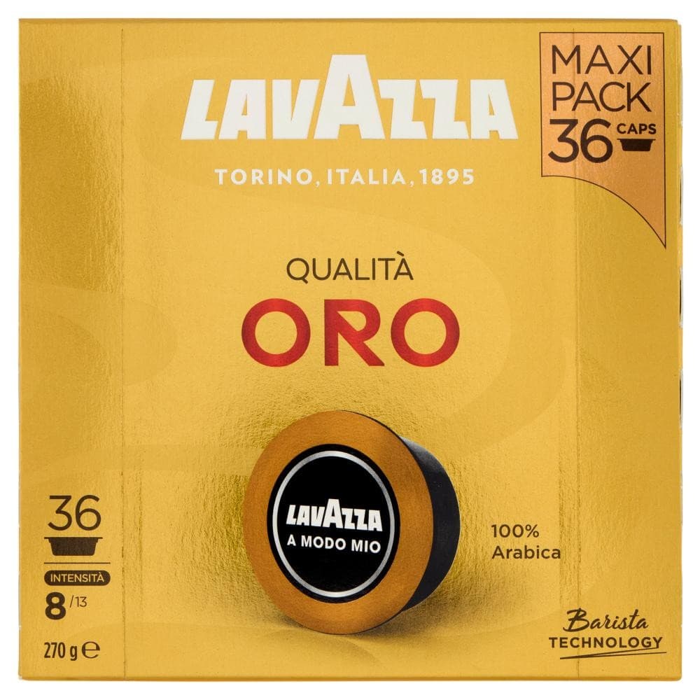 Lavazza A Modo Mio caffè in capsule Qualità Oro 36 capsule in offerta da Bennet