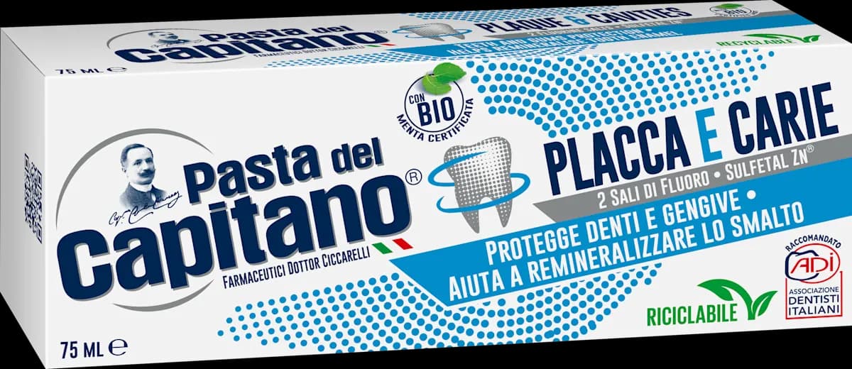 Pasta del Capitano dentifricio, 75 ml – Bennet