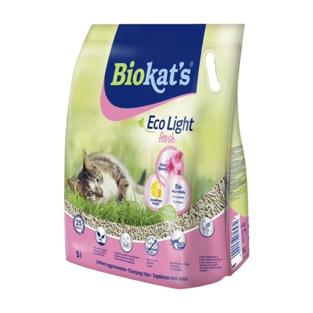 Biokat's lettiera Eco Light fresh agglomerante, 5 l – Iper La grande i