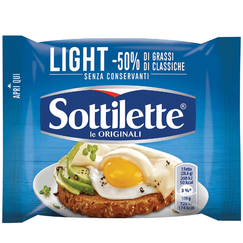 Sottilette Kraft classiche/light, 200 g – MD