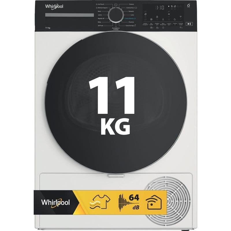Whirlpool asciugatrice a pompa di calore C WD 113M WBS IT, 11 kg – Comet