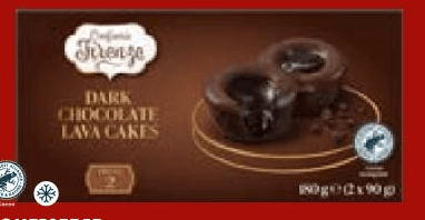 Confiserie Firenze tortini al cioccolato con cuore morbido, 2x 90 g – Lidl