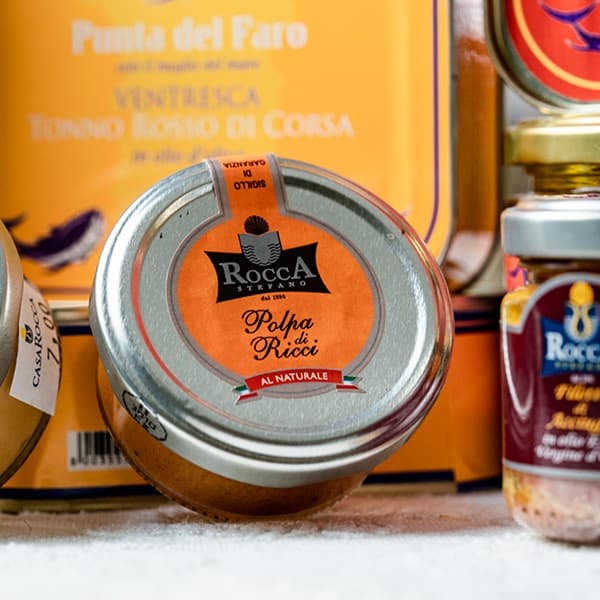 Polpa di ricci al naturale, 55 g Rocca – Bennet