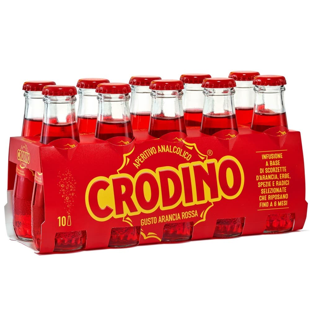 Aperitivo analcolico classico o arancia rossa, 10 cl x10 Crodino – Iper La grande i
