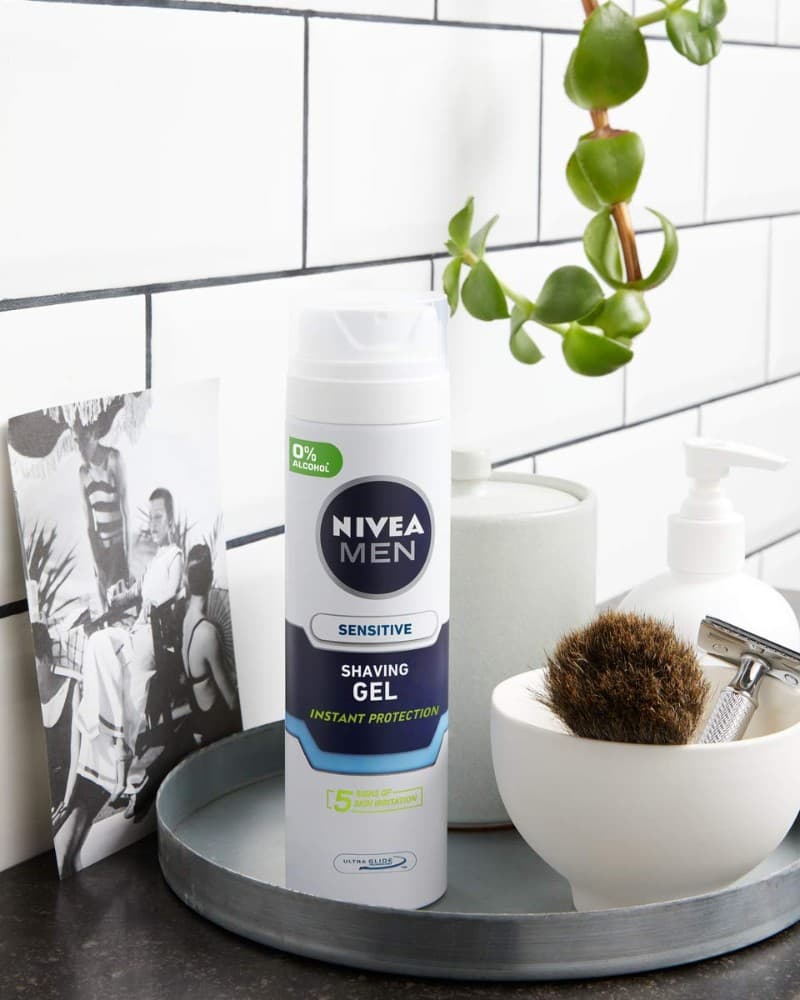 NIVEA MEN Sensitive gel da barba shaving gel – Tigota