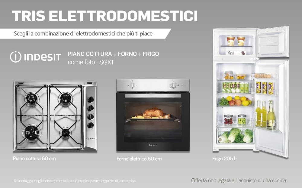 Tris Elettrodomestici Indesit – Mondo Convenienza