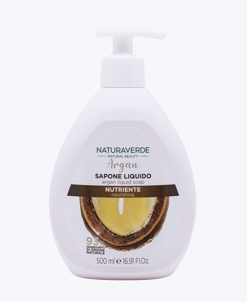 Sapone liquido Naturaverde Argan, 500 ml – Bennet