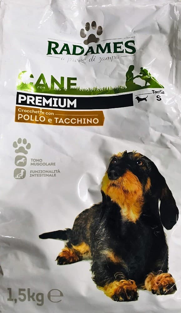 Crocchette Premium con pollo e tacchino, 1,5 kg Radames – Eurospin