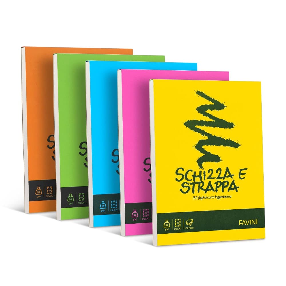 Blocchi Schizza e Strappa Favini in offerta da Iper La grande i