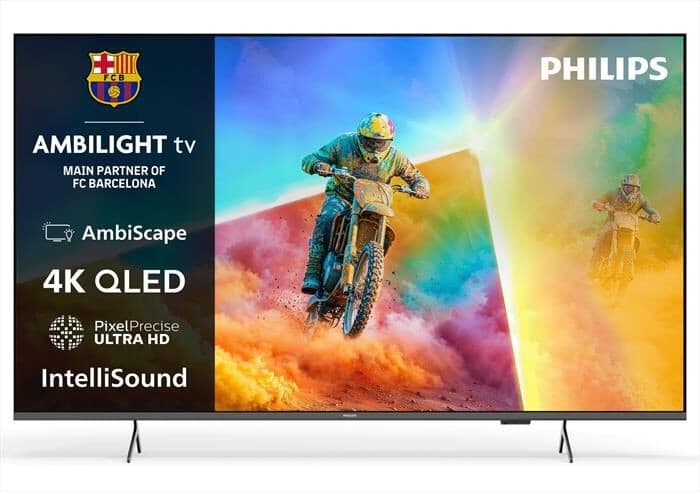 Philips 65PQS8501 Ambilight QLED 4K Smart – Unieuro