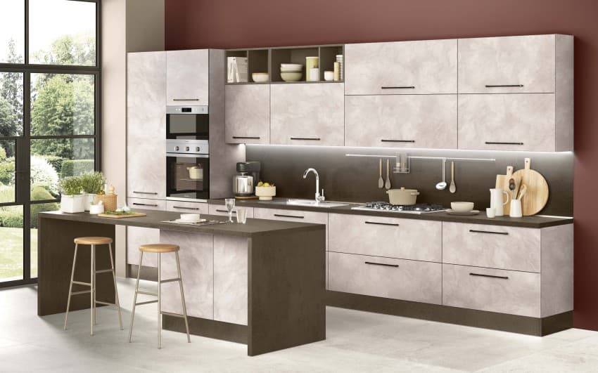 Cucina componibile Urban Ardesia Beige – Mondo Convenienza