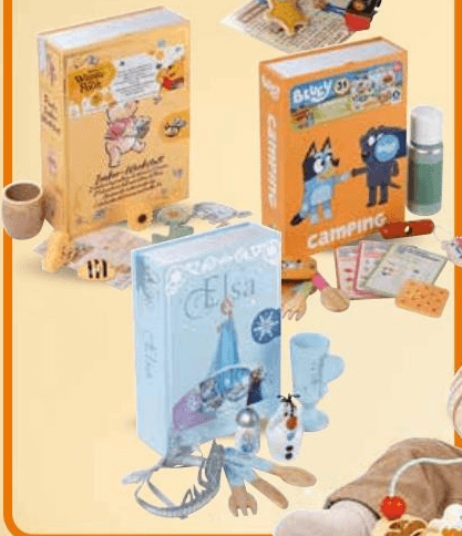 Libro con accessori in legno Toylino – ALDI