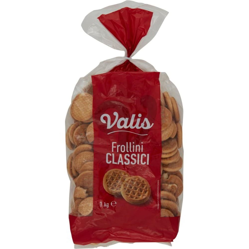 Biscotti Secchi, Frollini Classici o Integrali Valis 1 kg in offerta da Iper La grande i
