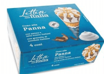 Coni alla panna Lettere dall'Italia, 300 g – MD