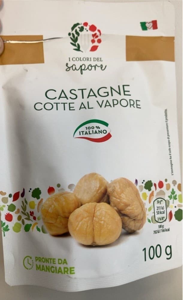 Castagne Cotte al Vapore, 100 g I Colori del Sapore – ALDI