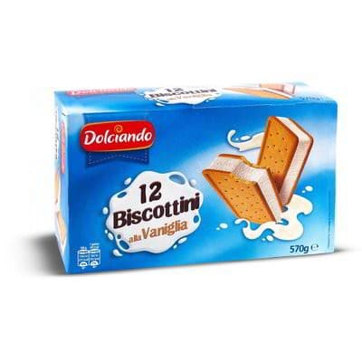 Biscottini alla vaniglia, 12 pz (570 g) Dolciando – Eurospin