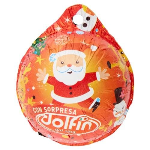 Sfera Natalizia di Cioccolato Dolfin, 30 g – Carrefour