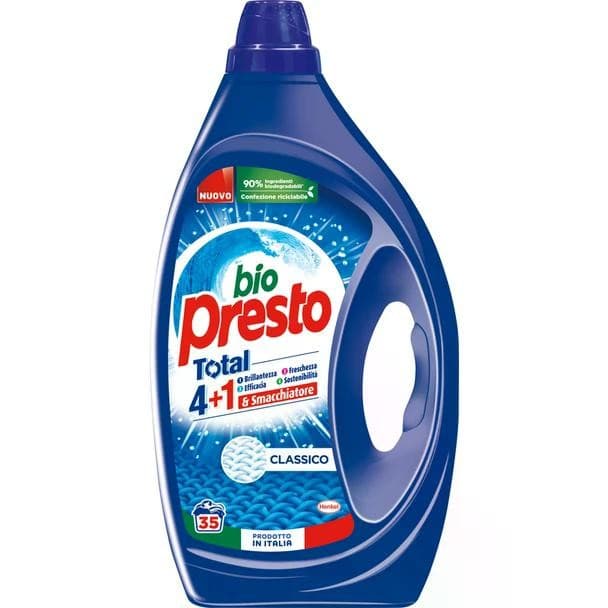 Bio Presto detersivo per bucato, 35 lavaggi – Dm