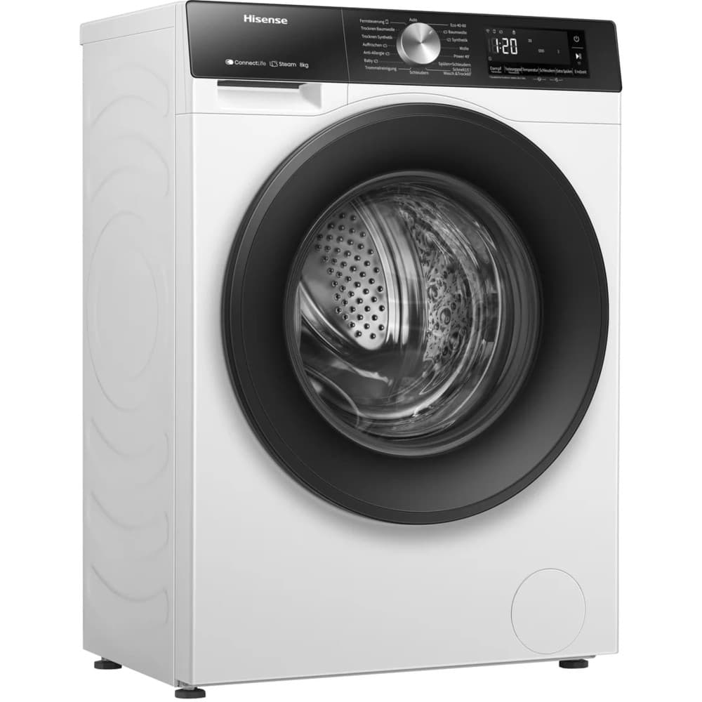 Hisense Lavasciuga WD3S8043BW3, 8 kg – Comet