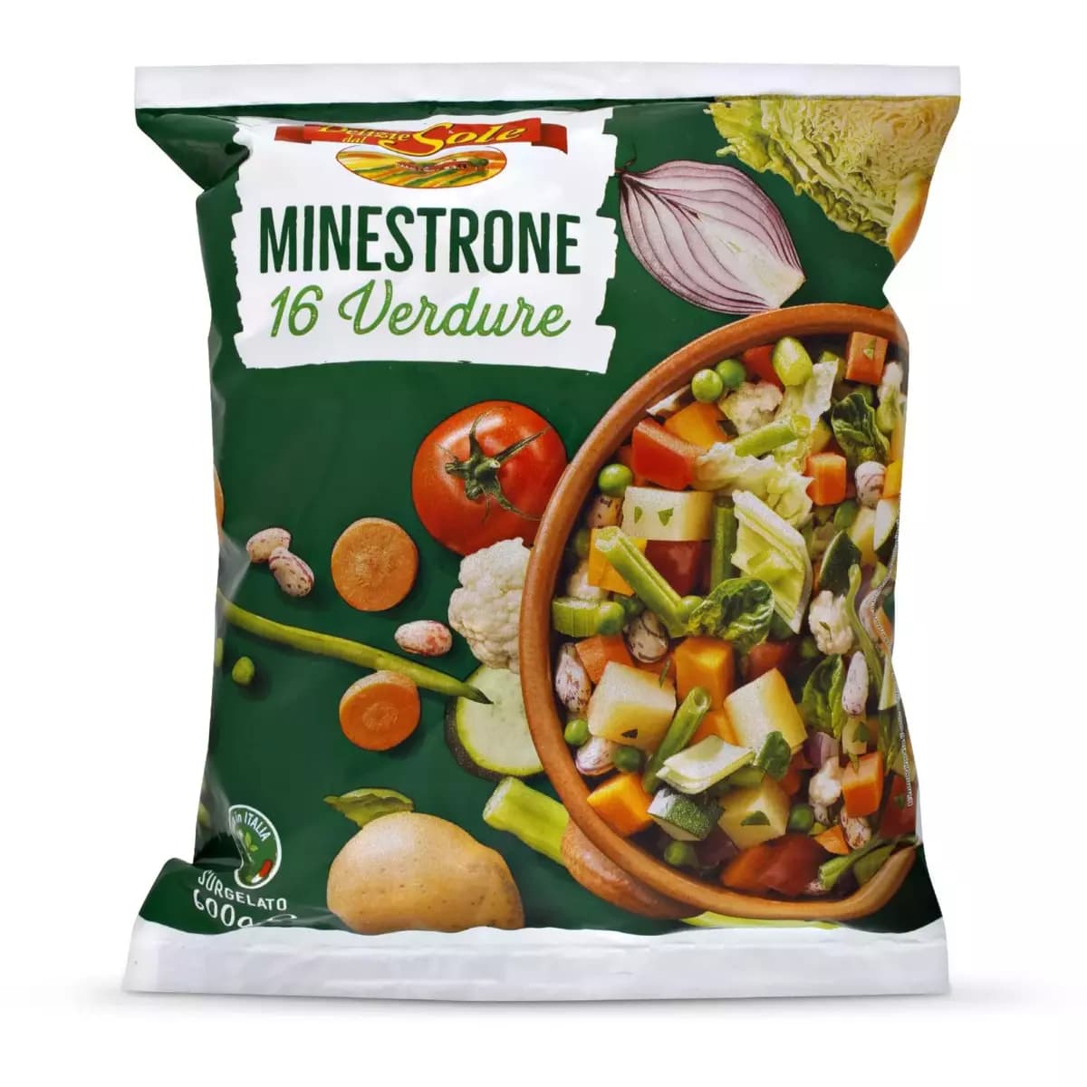Minestrone 16 verdure, 600 g – Eurospin
