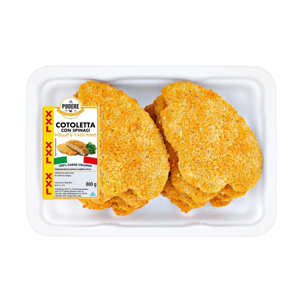 Il Podere cotolette di pollo XXL, 800 g – ALDI