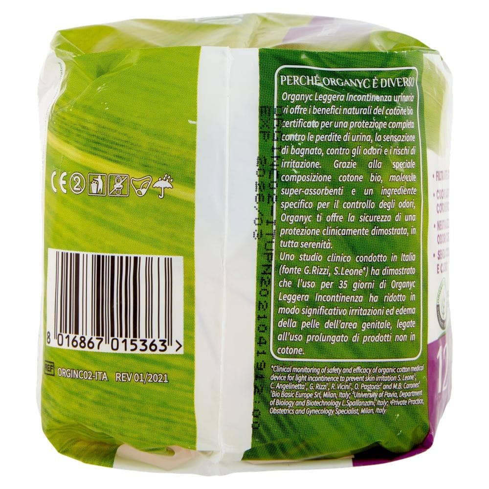 Assorbenti Normal Corman OrganyC, conf. da 12 – Bennet