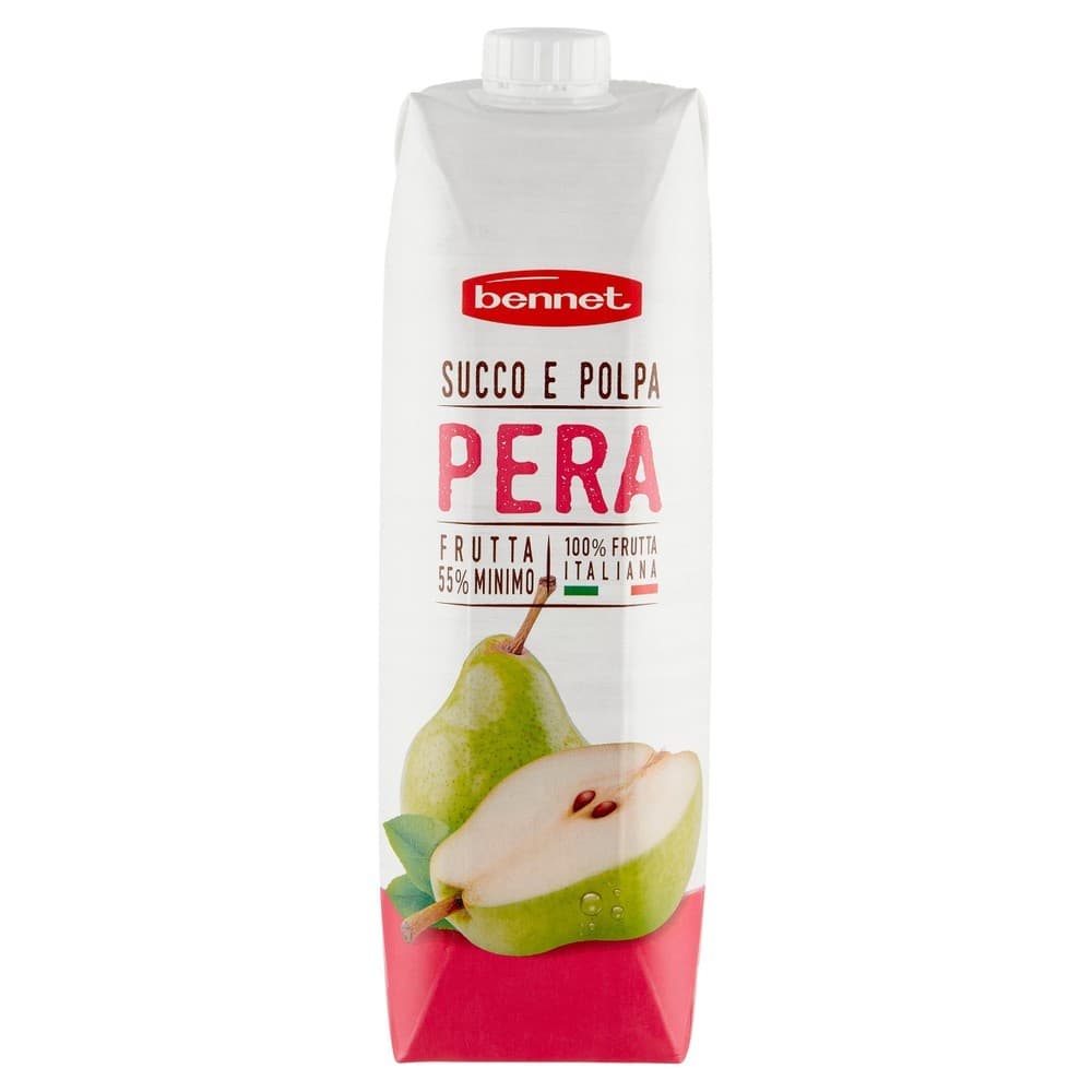 Succo e polpa di frutta Bennet Pera, 750 ml – Bennet