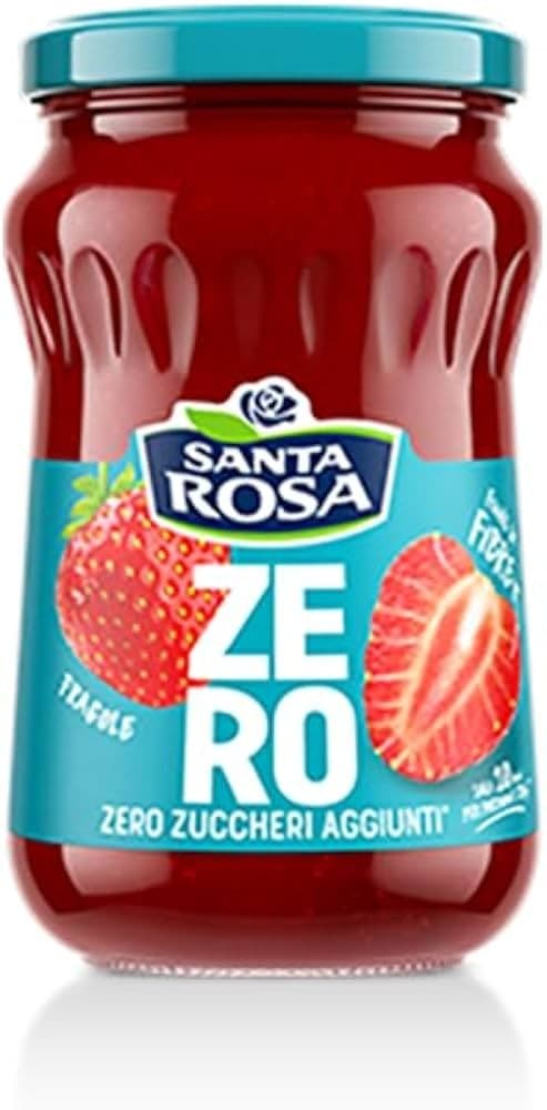 Santa Rosa confettura Zero Zuccheri Aggiunti, 300 g – Il Gigante