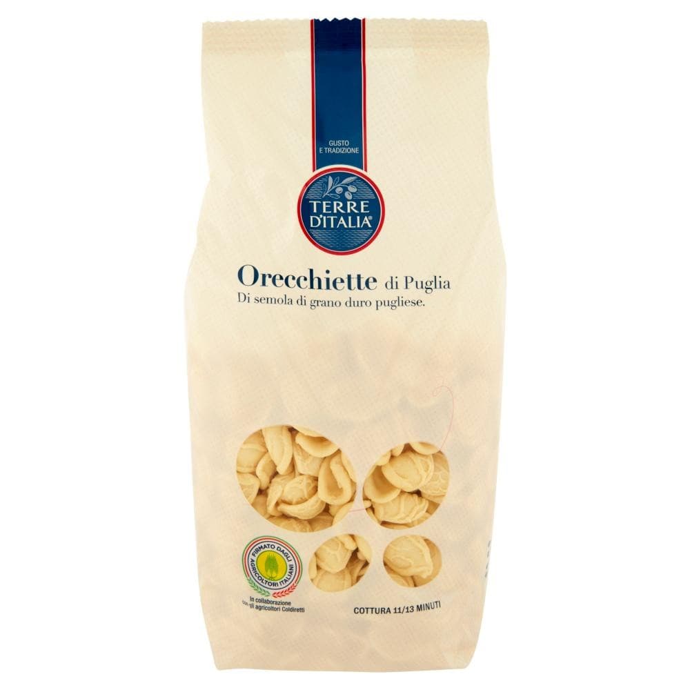 Orecchiette di Puglia Terre d'Italia, 500 g – Carrefour