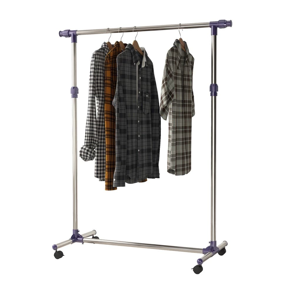 Stender singolo porta abiti, cm 78x43x92, h 160 – Bennet