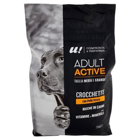 U! crocchette per cani con pollo e tacchino 1,5 kg in offerta da Iper La grande i