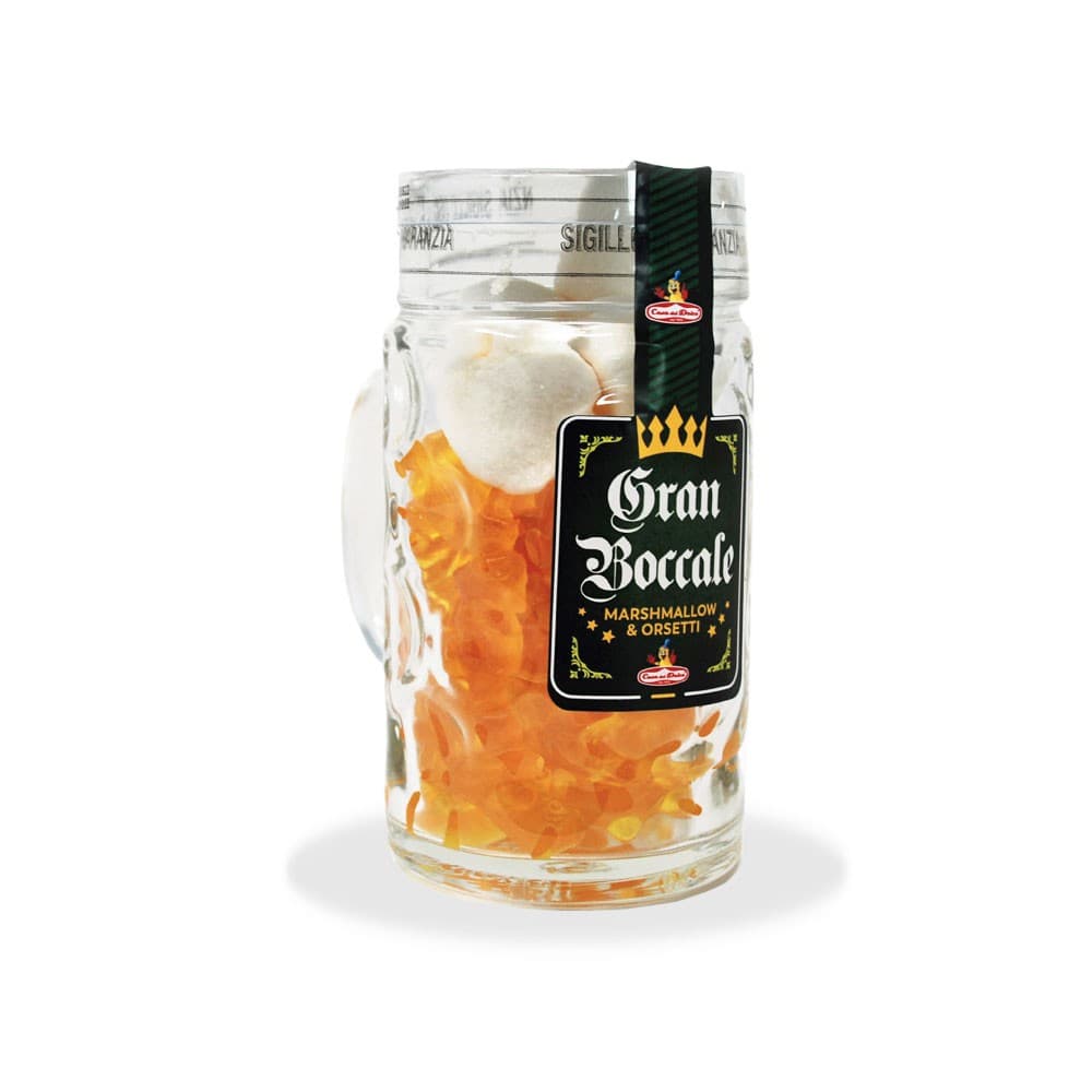 Casa del dolce boccale di birra con caramelle gommose e marshmallow, 320 g – ALDI
