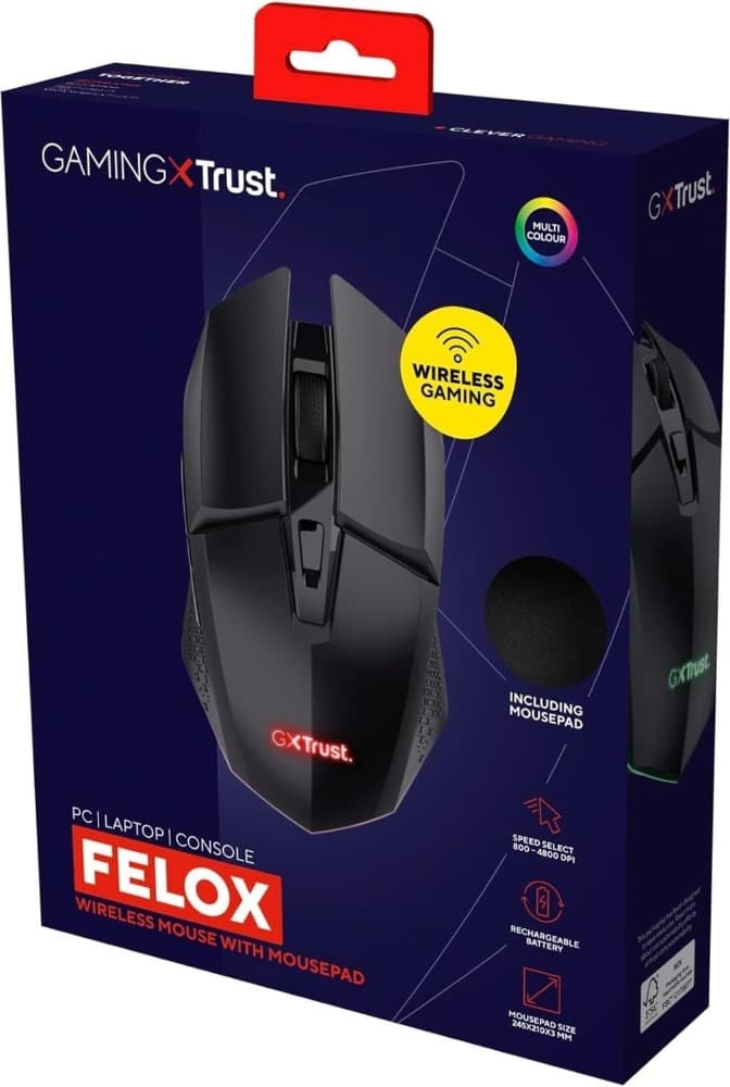 Mouse Gaming FELOX Wireless – MediaWorld