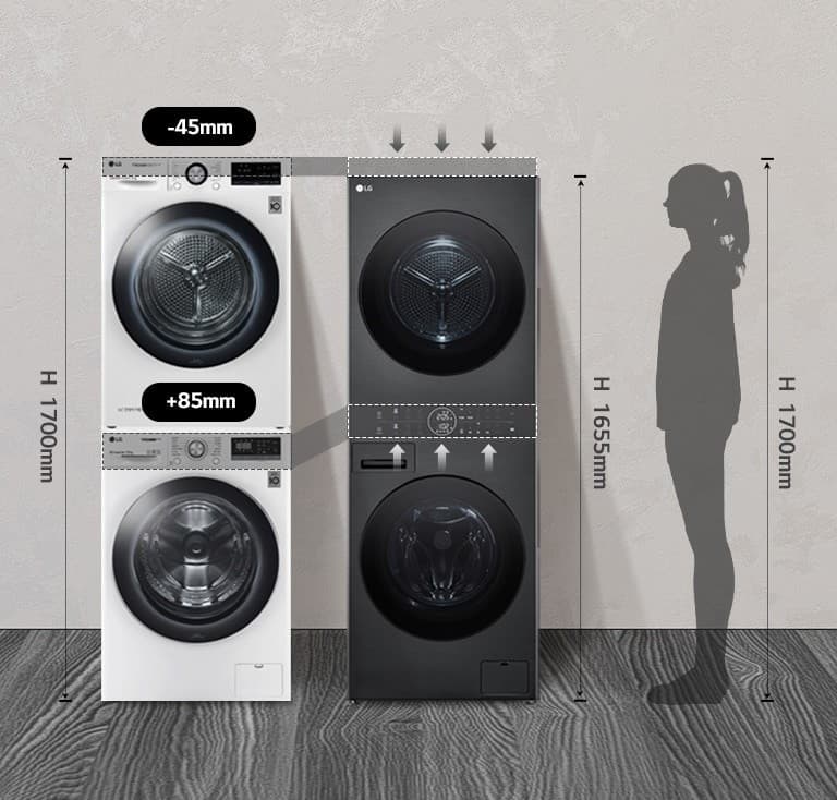 LG Washtower colonna bucato, 12kg – Unieuro