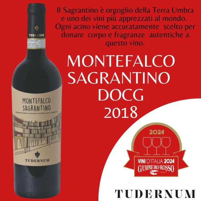 Montefalco Sagrantino DOCG, 750 ml Tudernum – Bennet