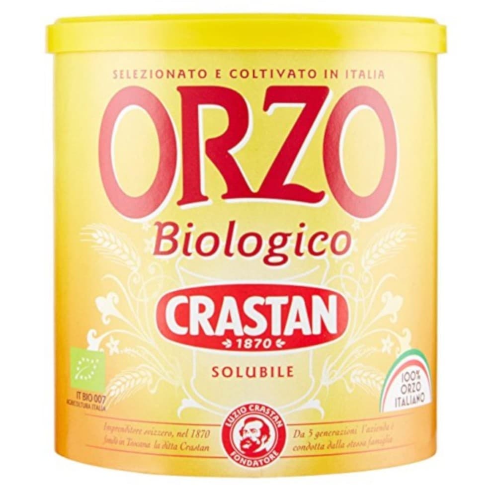 Orzo biologico solubile Crastan, 125 g – Il Gigante