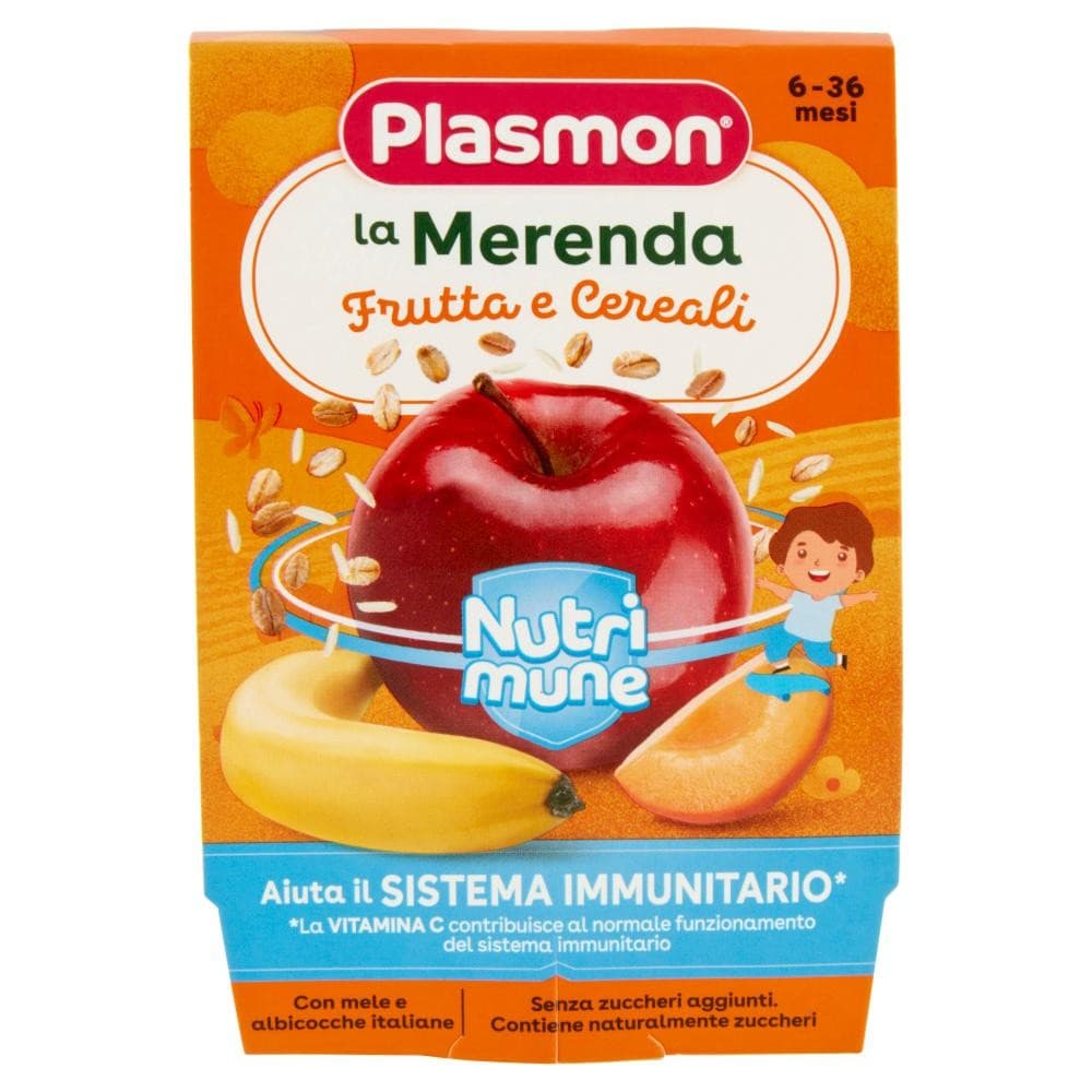 Plasmon merenda gusti assortiti, 120 g x2 – Iper La grande i