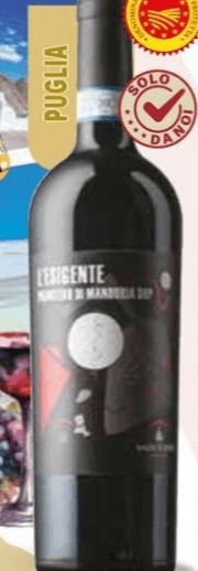 Primitivo di Manduria DOP L'Esigente Trullo di Pezza, 75 cl – Il Gigante