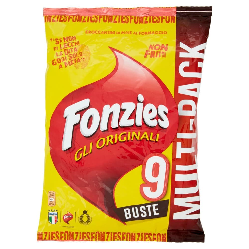 Fonzies Gli Originali Multi-Pack, 212 g – Il Gigante
