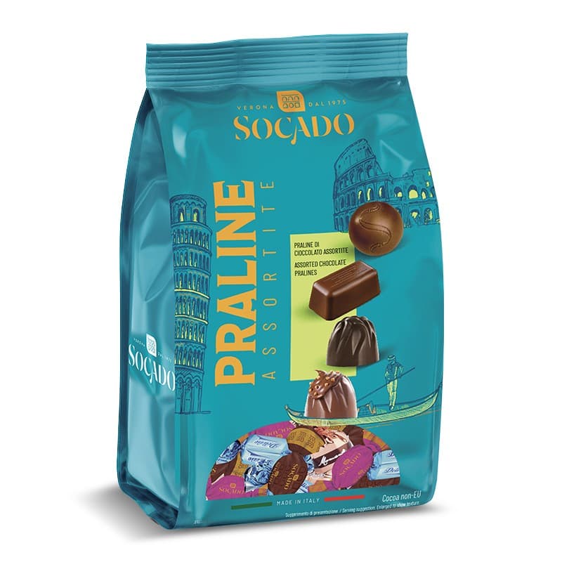 Praline Socado assortite, g 150 – Panorama