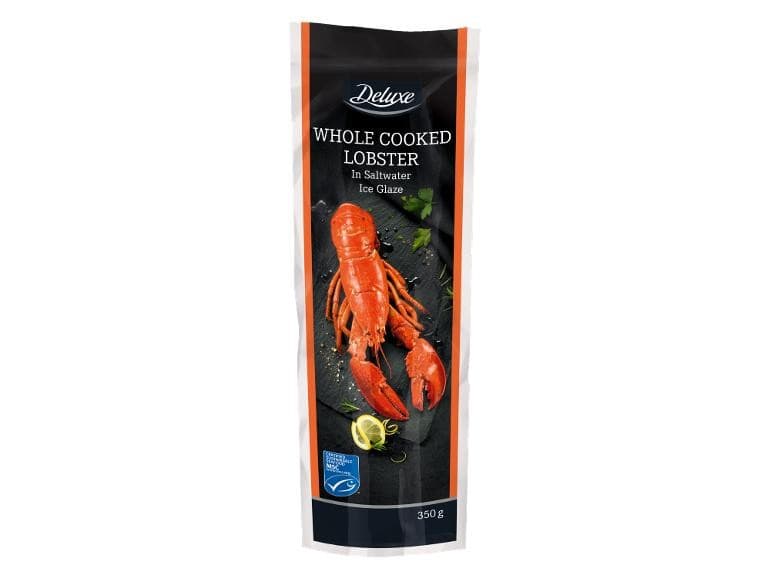 Deluxe Astice intero precotto, 350 g confezione – Lidl