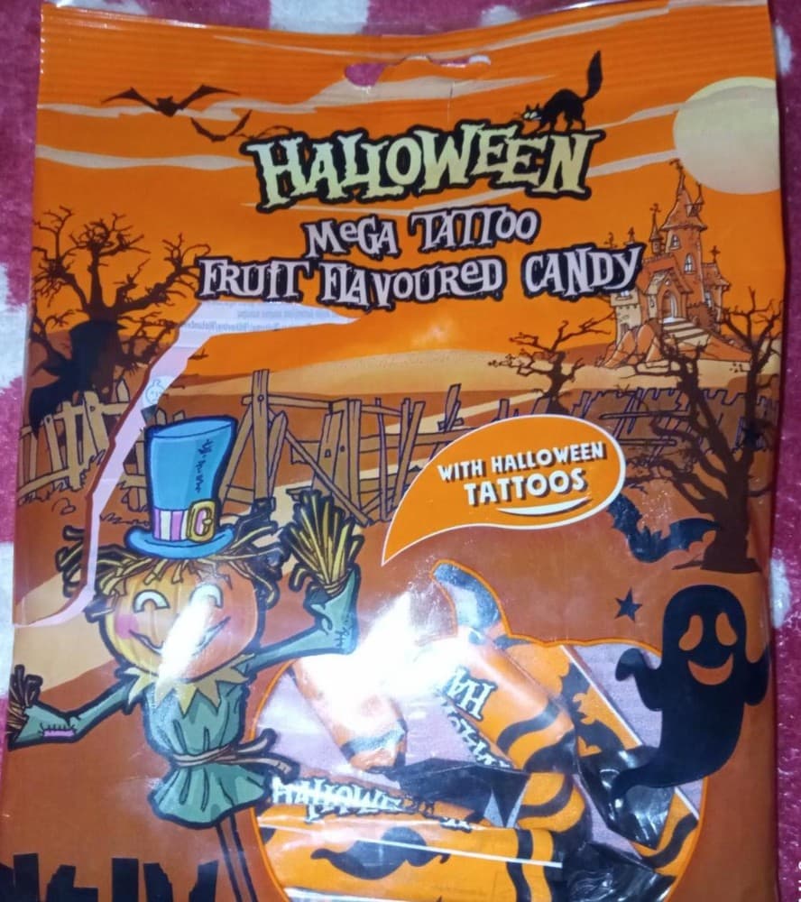 Halloween caramelle alla frutta Mega Tattoo, 90 g – Lidl