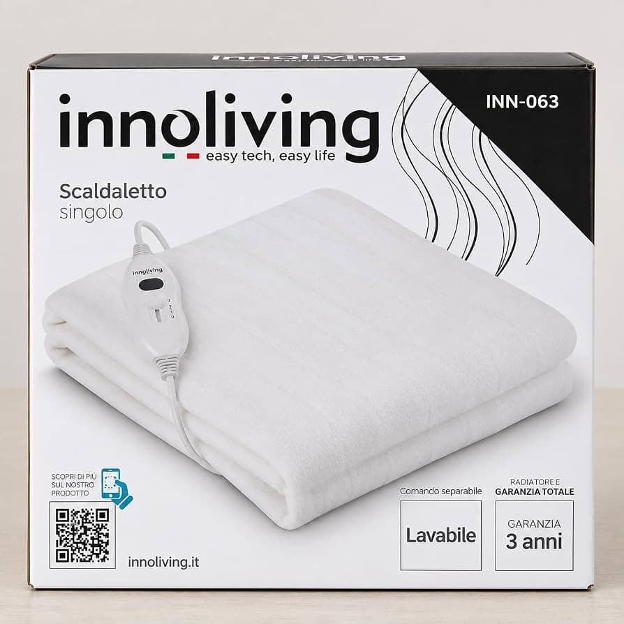 Scaldaletto Innoliving singolo INN063, 150x80 cm – Il Gigante