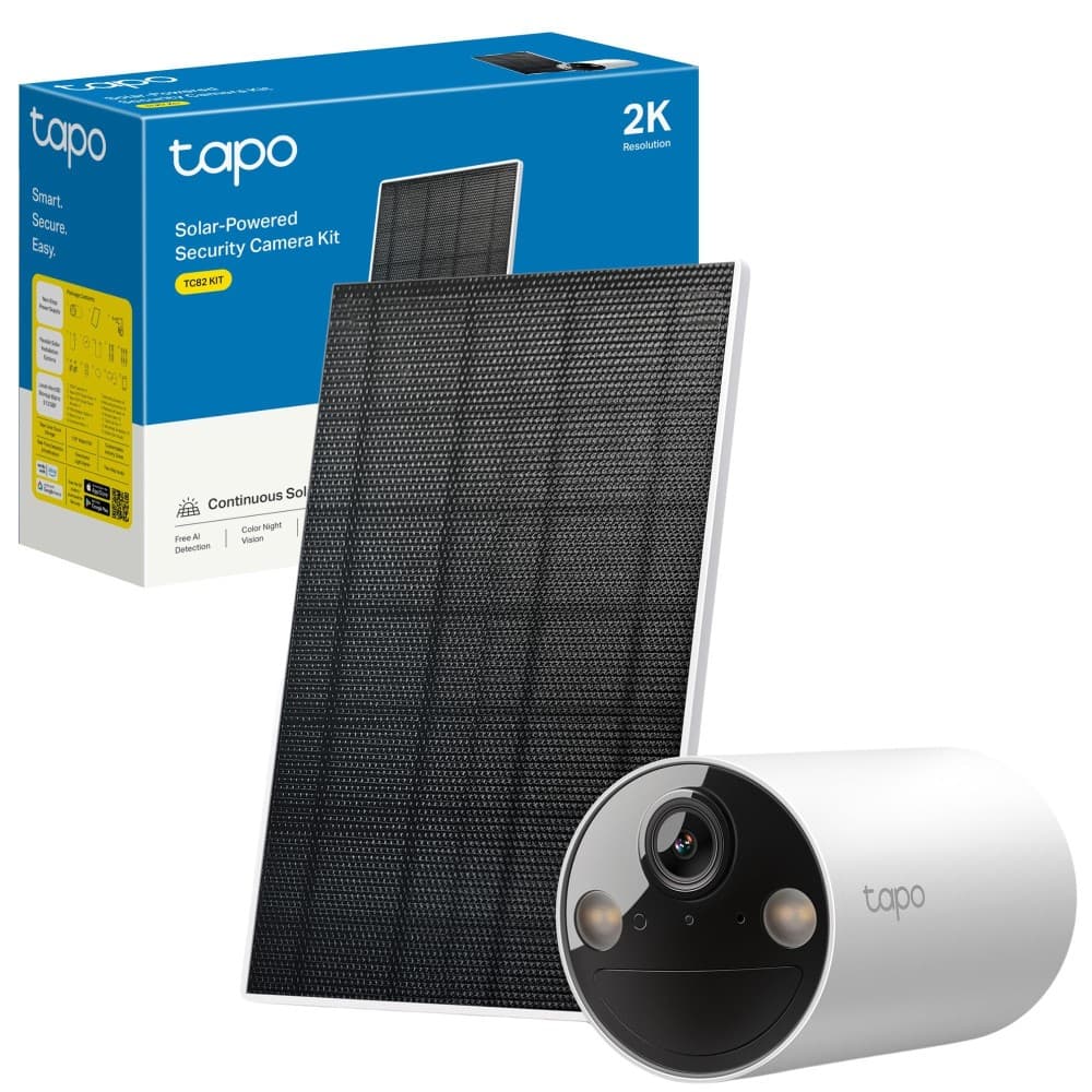 Tapo TC82 KIT BatteryCam+ pannello solare in offerta da MediaWorld