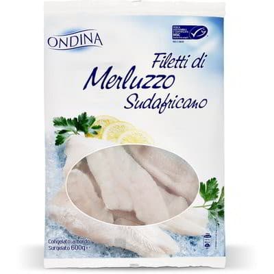 Ondina filetti di merluzzo sudafricano 600 g in offerta da Eurospin