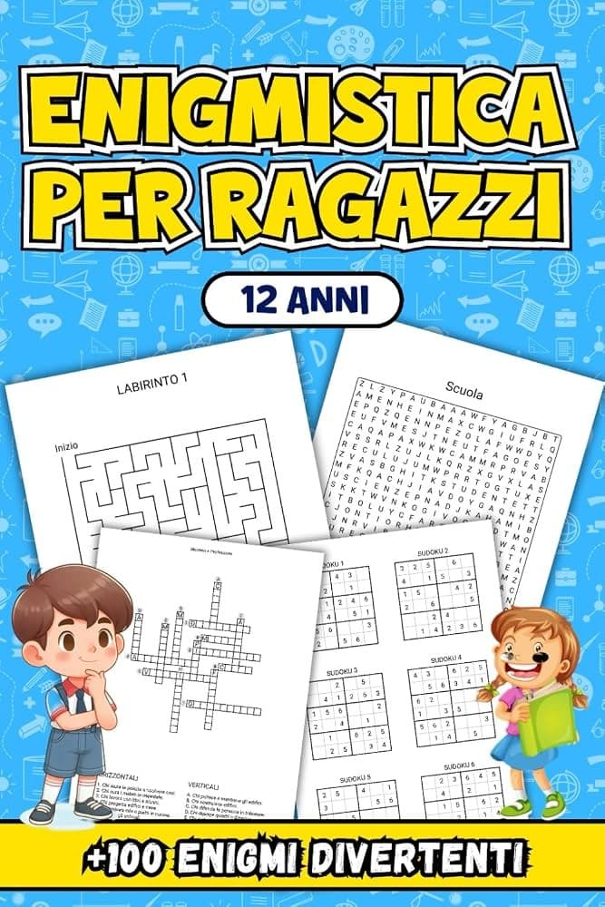 Libri enigmistica per bambini in offerta da Coop