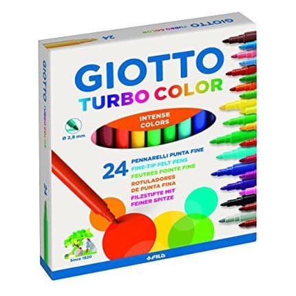 Pennarelli Turbocolor Giotto assortiti 12/24 pezzi in offerta da Risparmio Casa